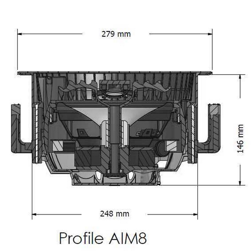 SpeakerCraft PROFILE AIM8 DT THREE